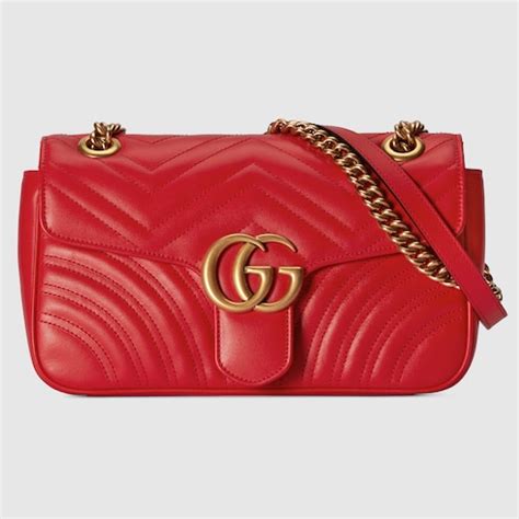 GUCCI Marmont 相機包開箱！好入手的入門精品包 .